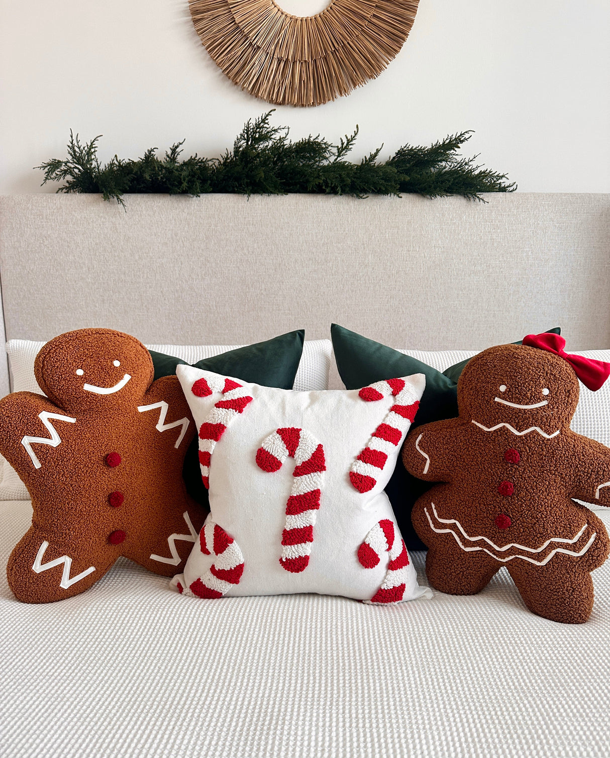Ms. Gingerbread Shaped Pillow