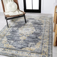 Bohemian-Distressed-Chenille-Machine-Washable-Area-Rug-Rugs