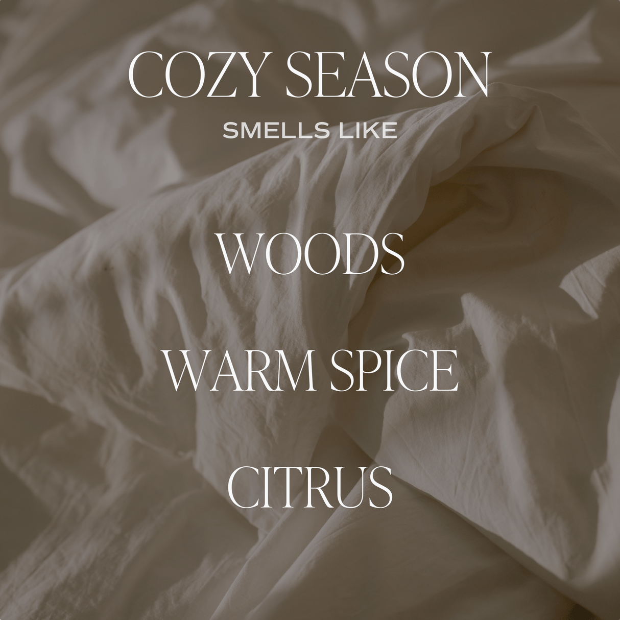 Cozy Season Soy Candle - Brown Matte Jar - 15 oz