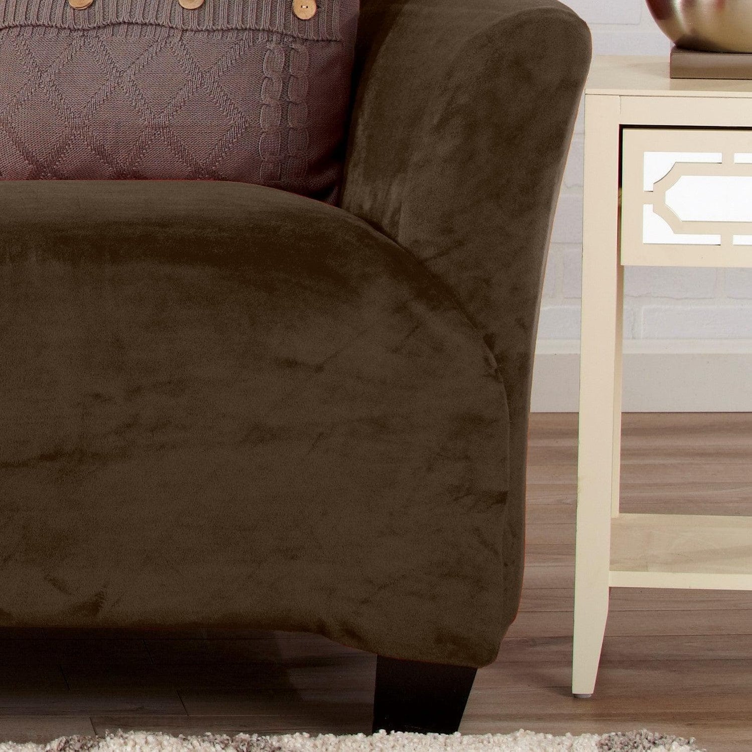 Velvet Stretch Slipcover - Gale Collection
