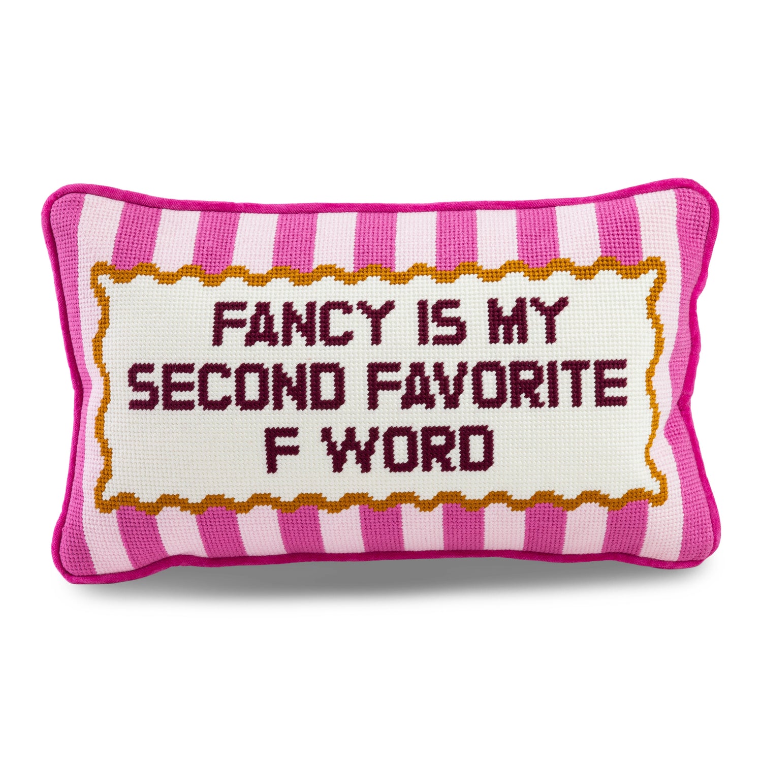Fancy Needlepoint Pillow