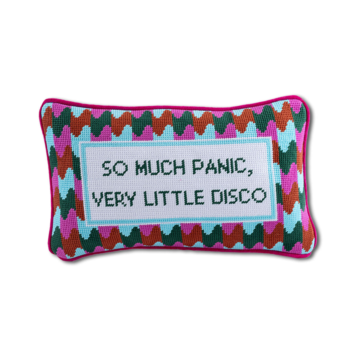 Panic at the Disco Needlepoint Pillow