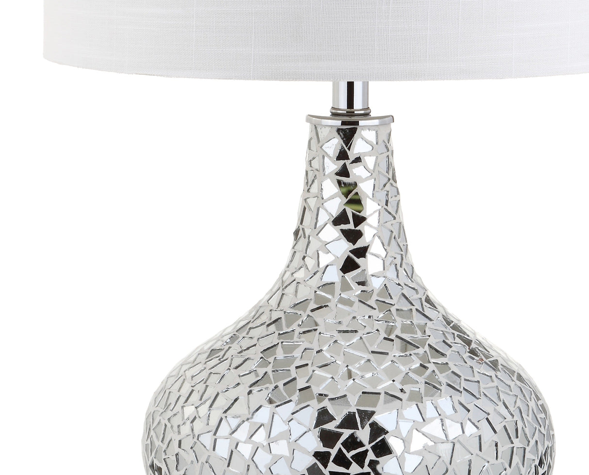 Mirrored Mosaic LED Table Lamp