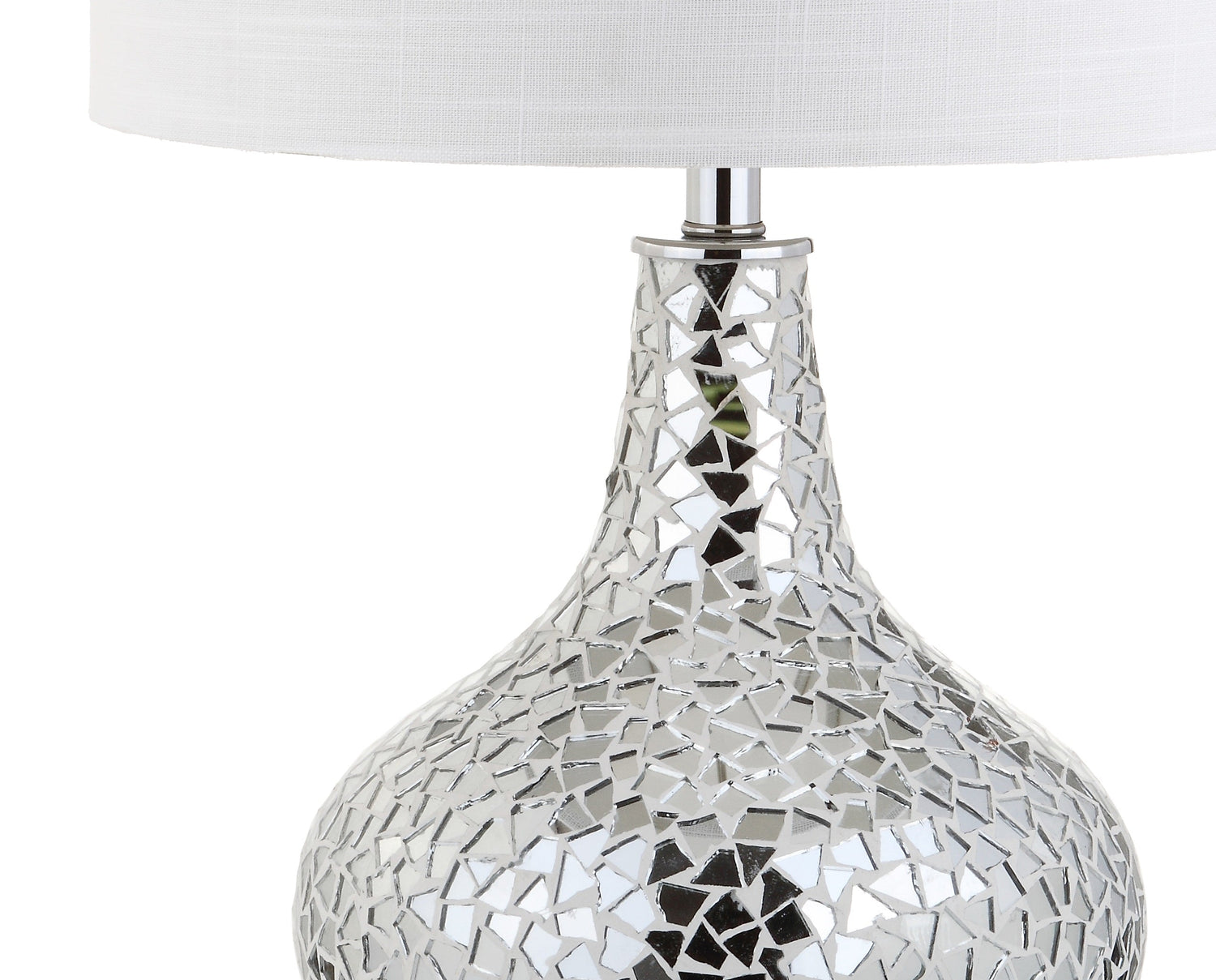 Mirrored Mosaic LED Table Lamp