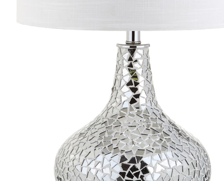 Mirrored Mosaic LED Table Lamp