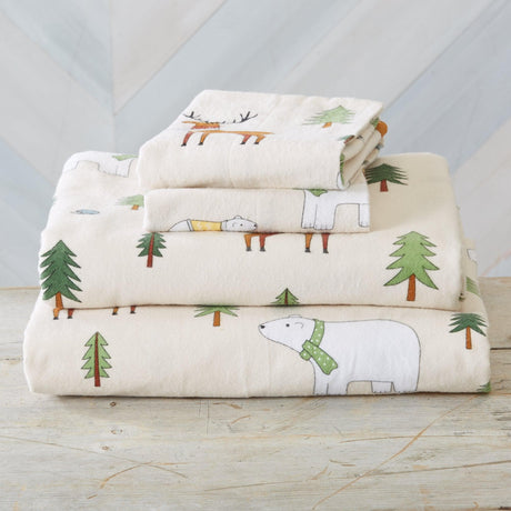 4-Piece Turkish Cotton Flannel Sheet - Stratton Collection
