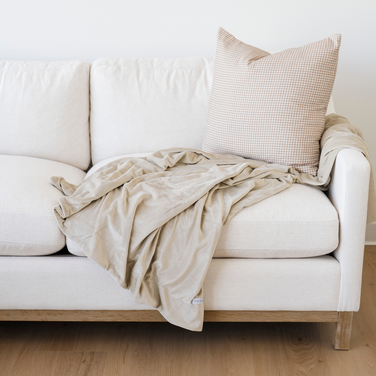 Minky Stretch Throw Blankets