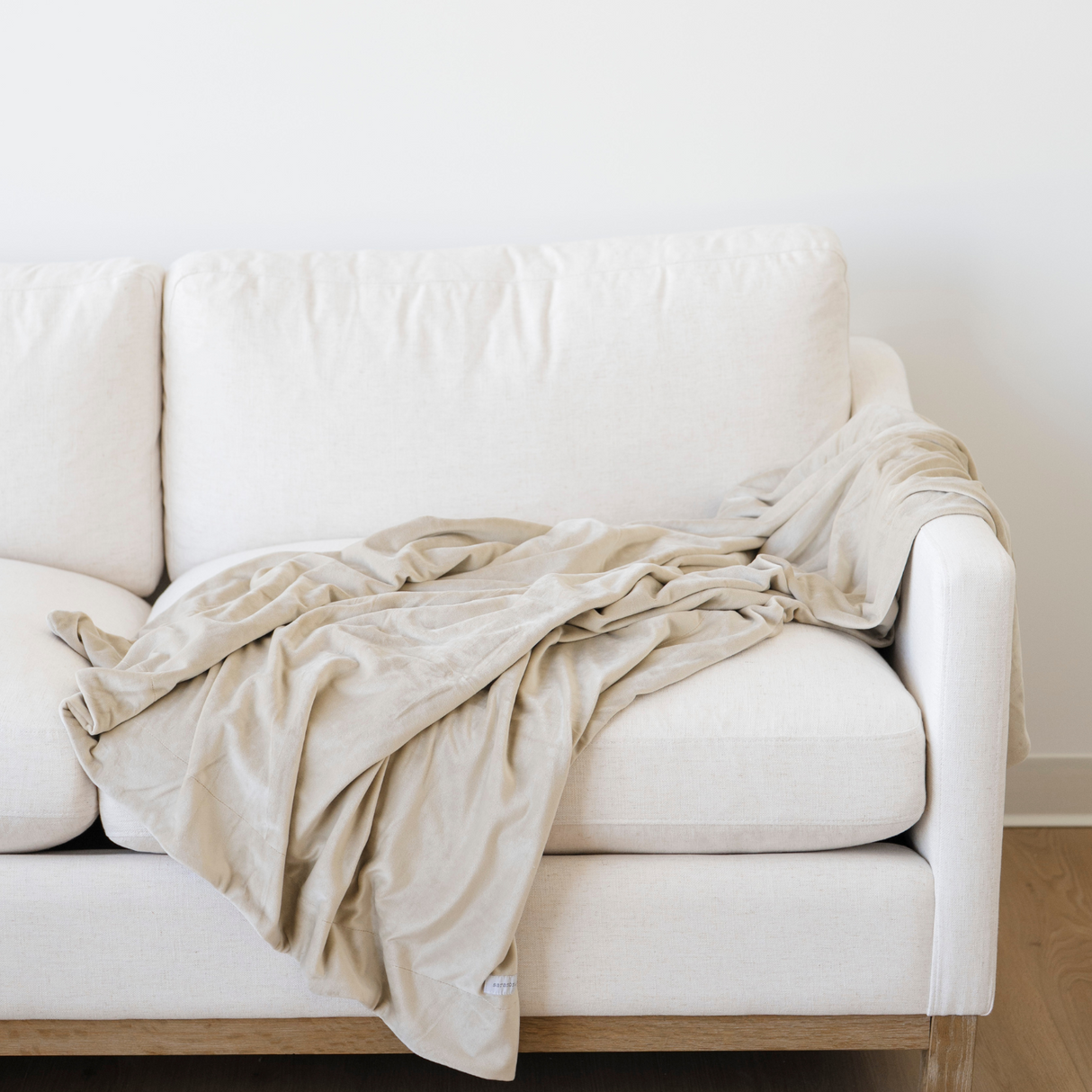 Minky Stretch Throw Blankets