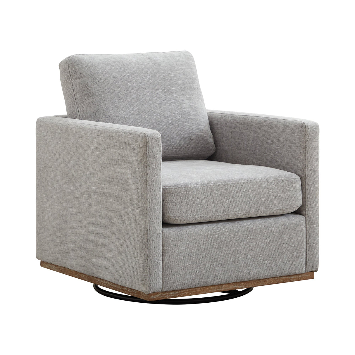 Winston Upholstered Swivel Accent Chair
