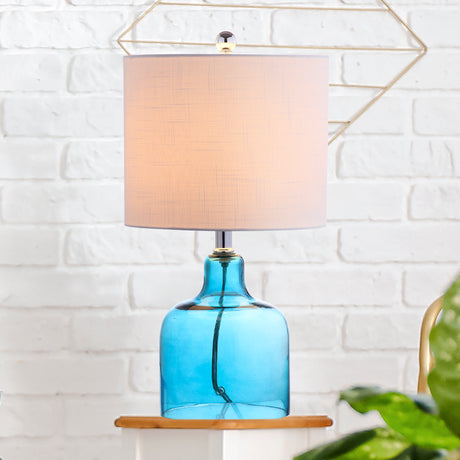 Glass-Bell-LED-Table-Lamp-Moroccan-Blue-Table-Lamps