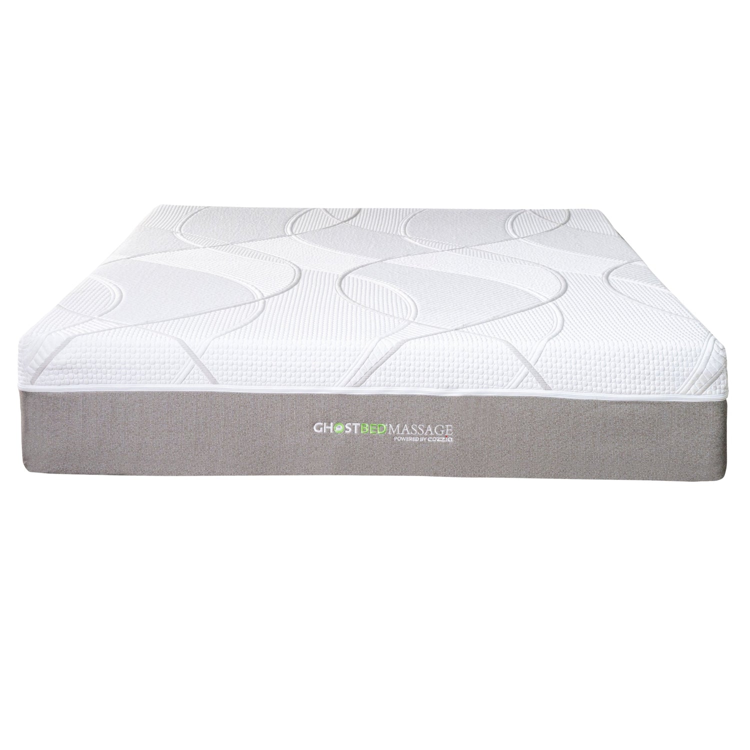 Ghostbed massage mattress hybrid profile