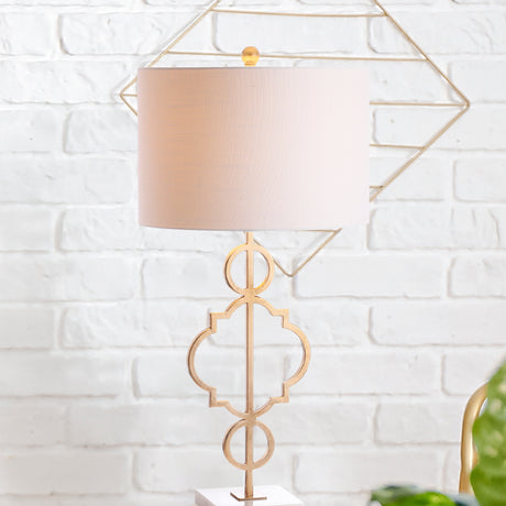 Metal-LED-Table-Lamp-Gold/White-Table-Lamps