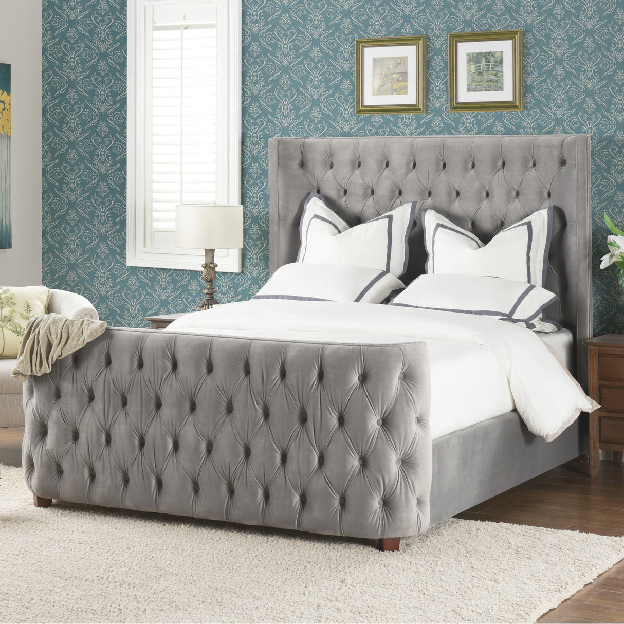The-Vestebakke™-Diamond-Tufted-Wingback-Bed--Queen-Beds-&-Bed-Frames