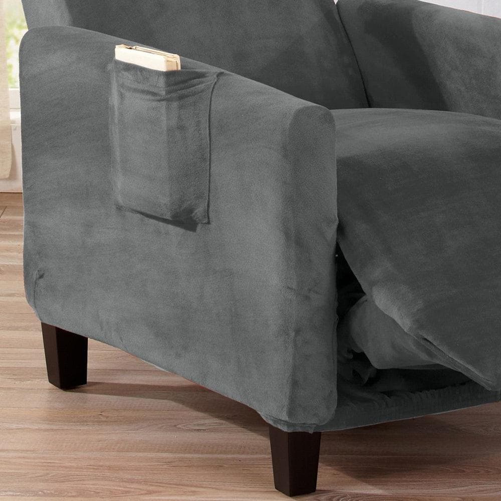 Velvet Stretch Slipcover - Gale Collection