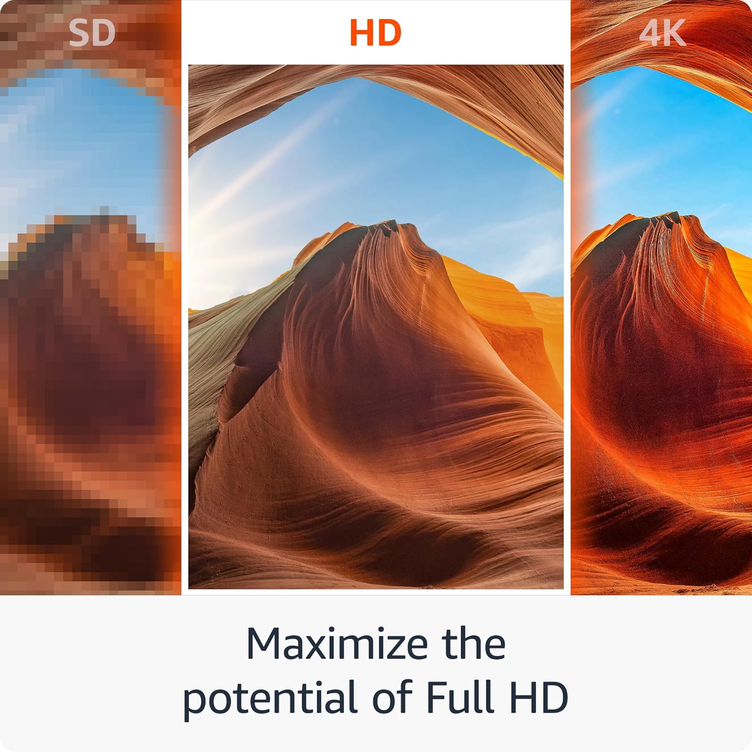 Amazon Fire TV Stick HD (newest model), free and live TV, Alexa Voice Remote