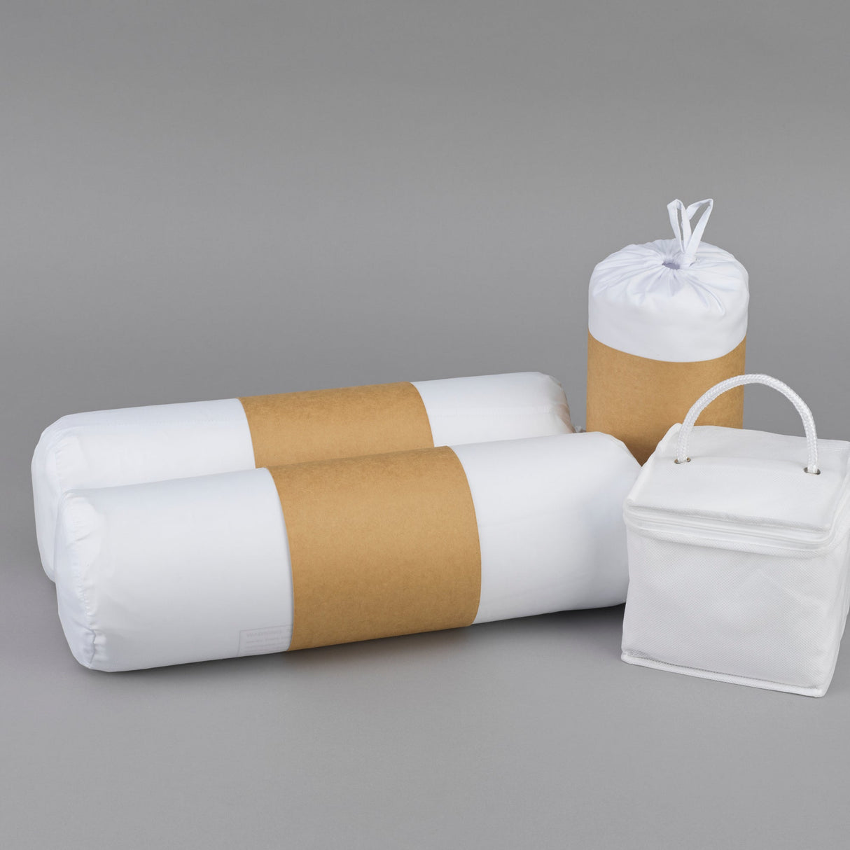 Essentials bedding bundle: pillows, sheet set, mattress protectors