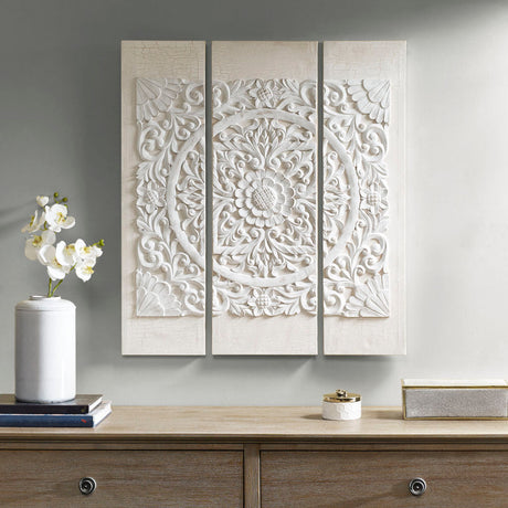Mandala-Mystique™-—-Madison-Park-3-Piece-Dimensional-Resin-Triptych-Wall-Art-Set-Wall-Art