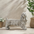 Cocker-spaniel-outdoor-bench-Outdoor-Benches