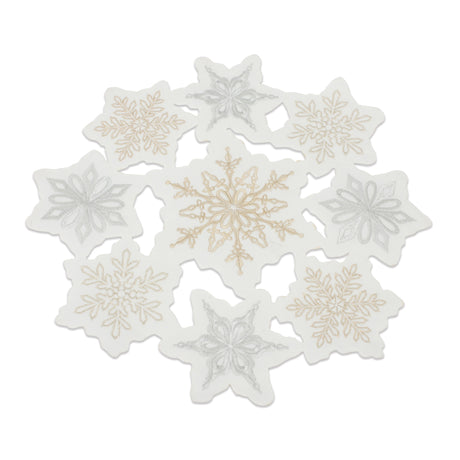Embroidered-Snowflake-Doily-(set-of-3)-Tabletop