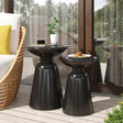 Modern-pedestal-side-table-set-Outdoor-Tables