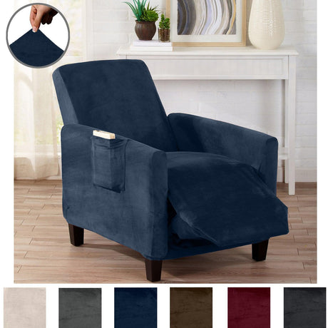 Velvet Stretch Slipcover - Gale Collection