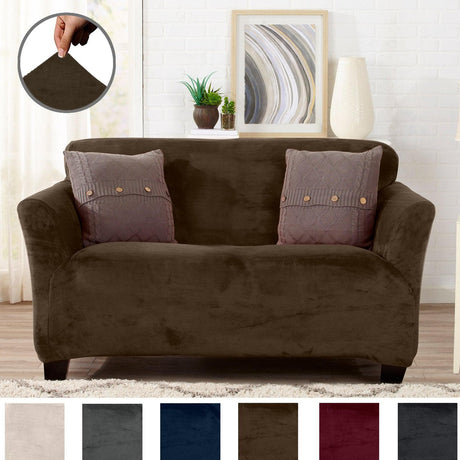 Velvet Stretch Slipcover - Gale Collection