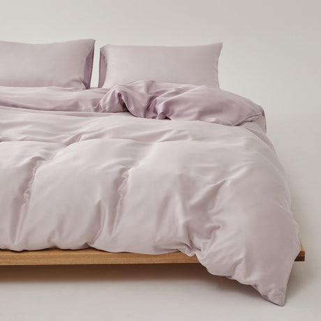 Adeline Pastel Silky Cooling TENCEL™ Bedding Set / Purple