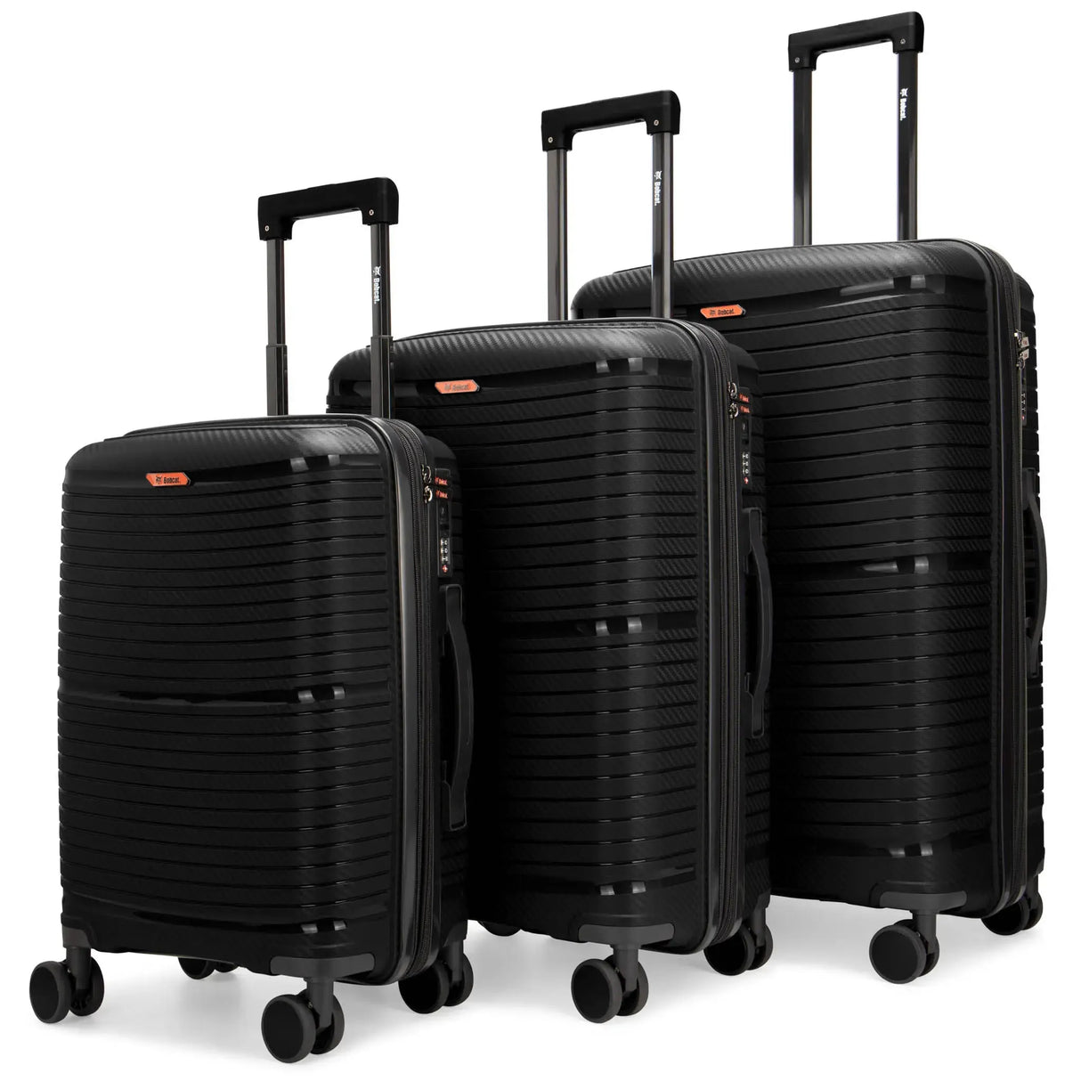 Trencher 3 Piece Expandable Tough Luggage Set