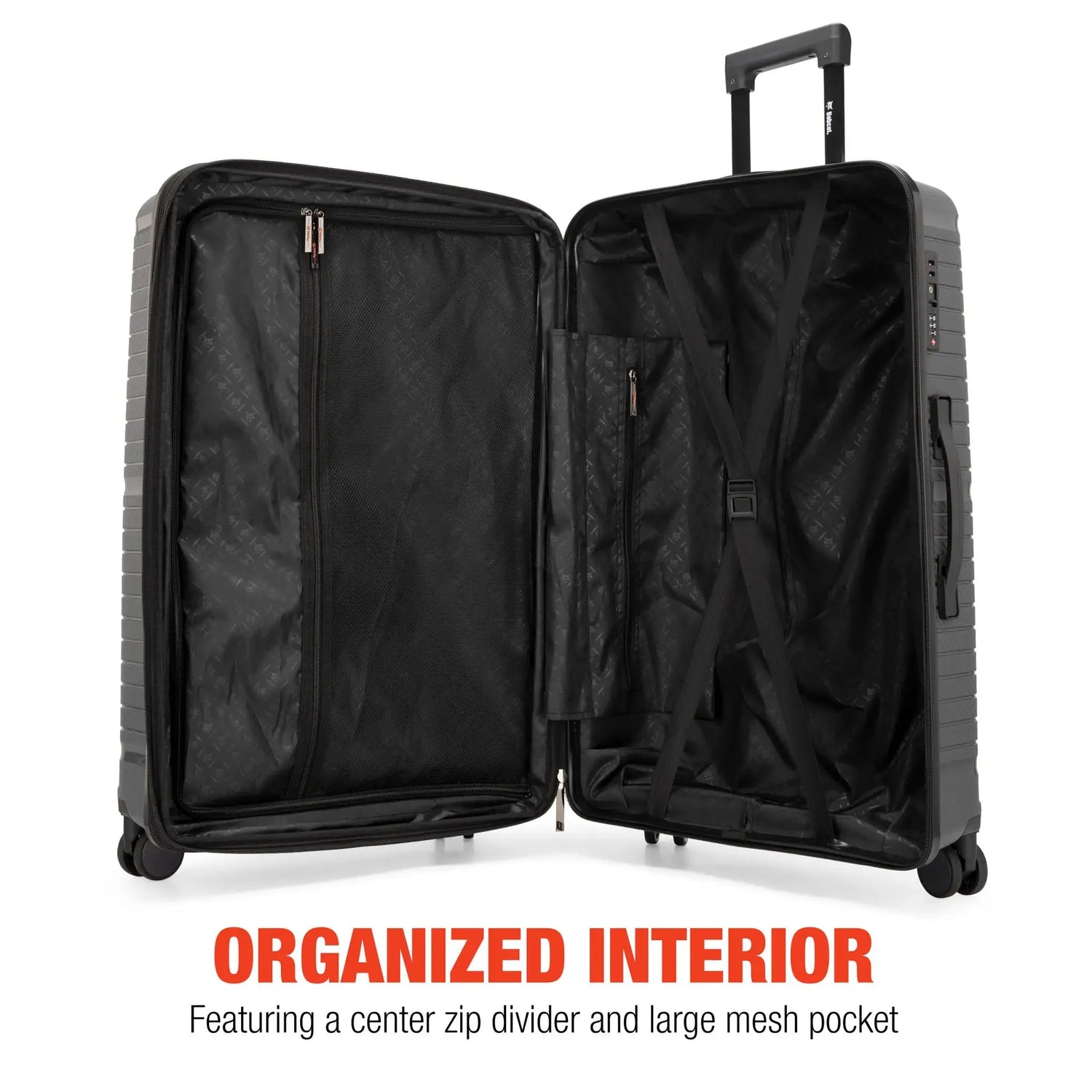 Trencher 3 Piece Expandable Tough Luggage Set