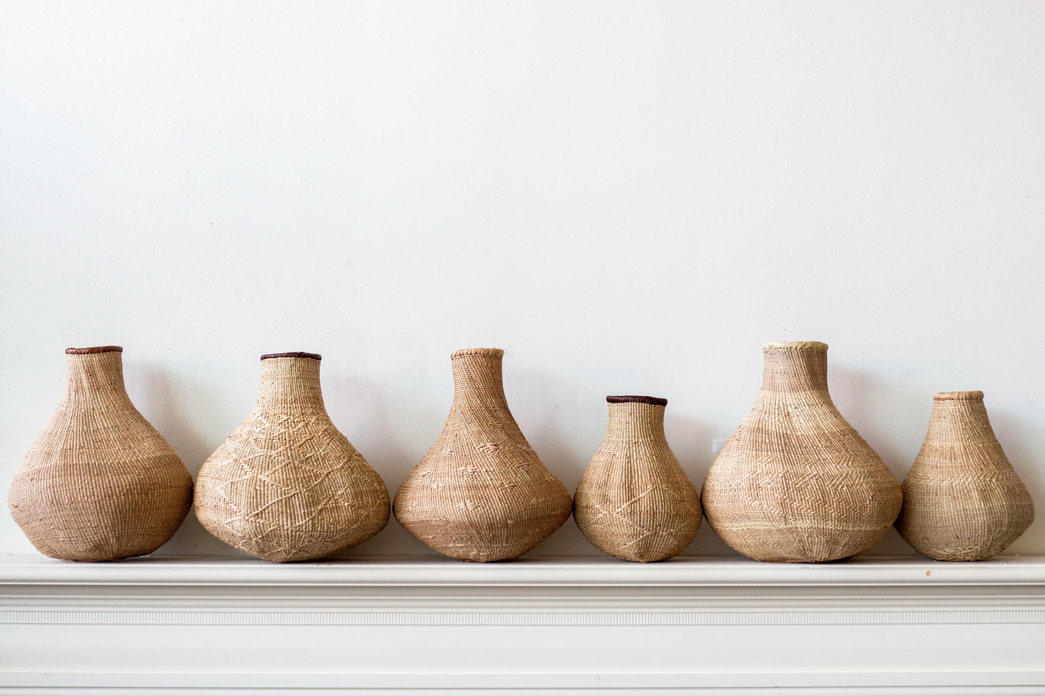 Binga Nongo Natural Woven Gourd Basket