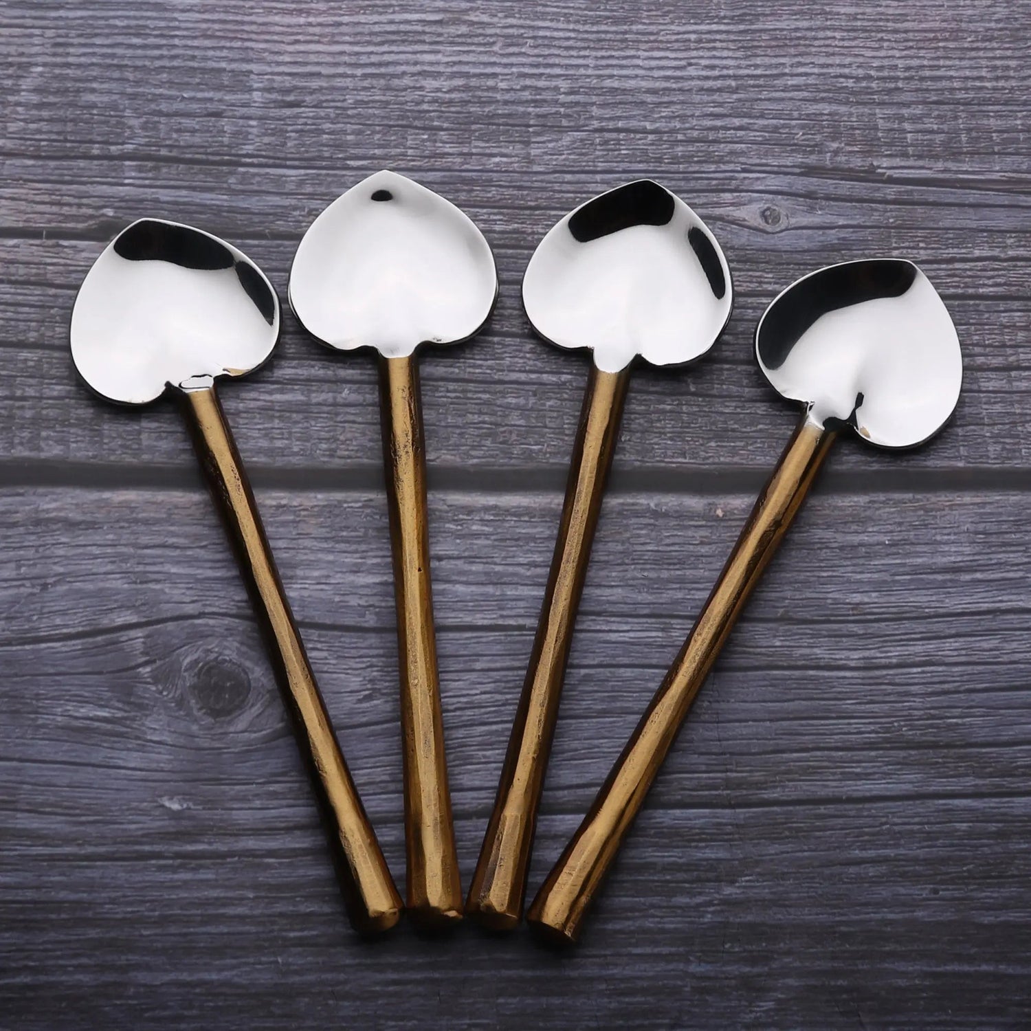 Camilla Heart Spoons 4pc set