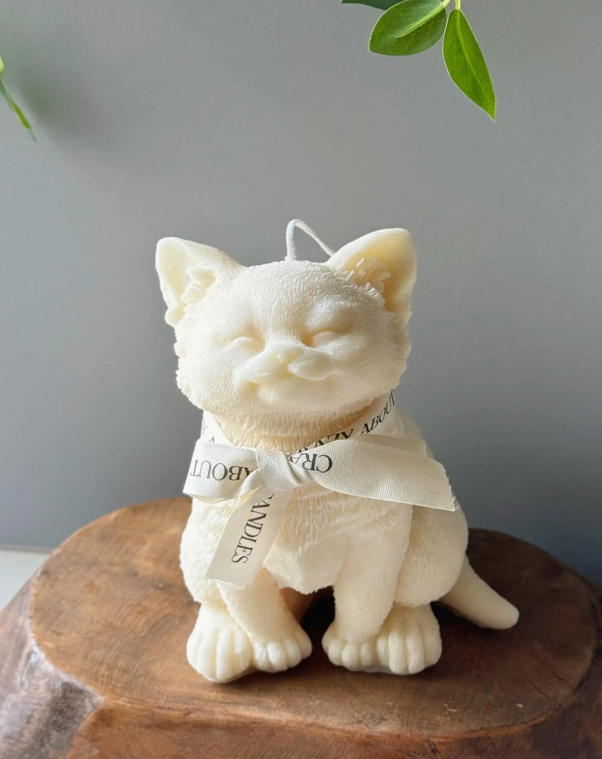 Cat Candle Large • Sculpture Soy Wax Candle • Gift Ideas