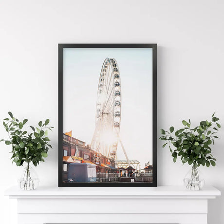 Ferris Wheel Wall Decor. Summer Beach Style