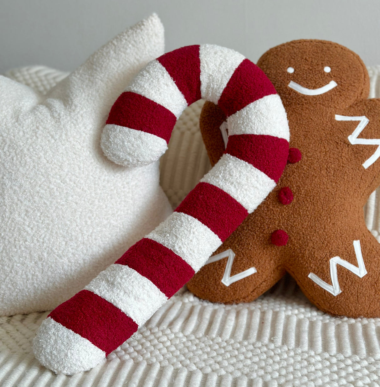 Mr. Gingerbread Pillow