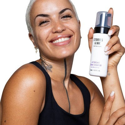 Stories & Ink Repairing Aftercare Foaming Body Cleanser 5.07 fl oz - New