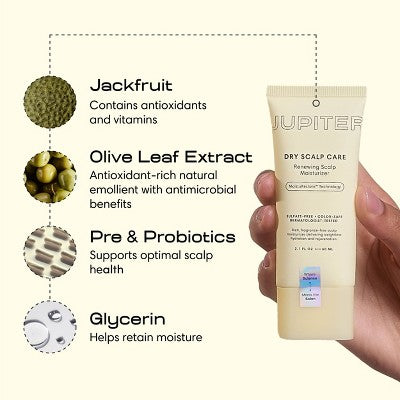 Jupiter Dry Scalp Care Renewing Scalp Moisturizer 2.1 fl oz - Imperfect Container