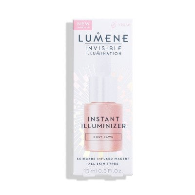 Lumene Invisible Illumination Instant Illuminizer Rosy Dawn 0.5 fl oz - New