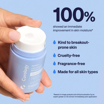 Curology Hydro+ Gel Cream Moisturizer 1.7 fl oz - Imperfect Box
