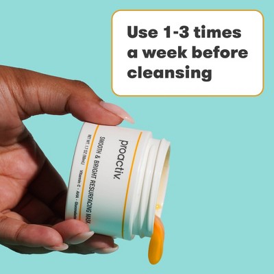 Proactiv Smooth & Bright Resurfacing Mask 1.7oz - New