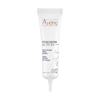 Avene Hyaluron Activ B3 Triple Action Eye Cream with Hyaluronic Acid & Niacinamide 0.5 fl oz - New