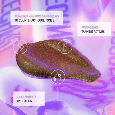 Bondi Sands Technocolor 1 Hour Express Self Tanning Foam Magenta 6.76 fl oz - New