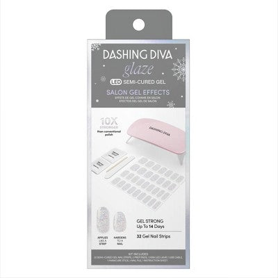 Dashing Diva Glaze Starter Nail Art Gummy Bear + Magic Pick Nail Art 32ct - New