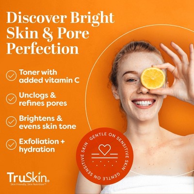 TruSkin Liquid Exfoliant with Vitamin C 4.2 fl oz - New