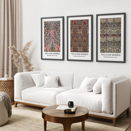 William Morris Floral Museum Exhibition Painting