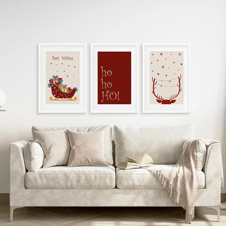 Vintage Christmas Gallery Home Decor Prints