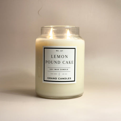 Lemon Pound Cake Candle