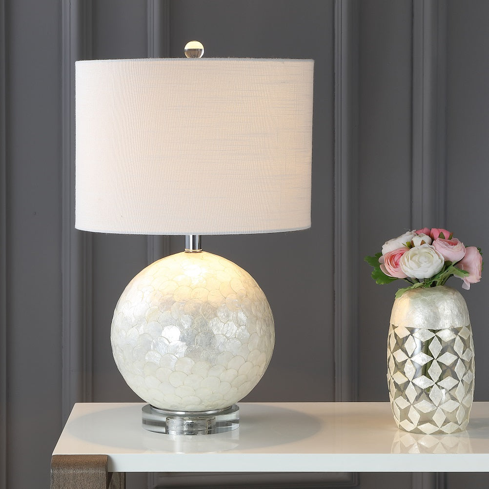 Capiz-Seashell-Sphere-LED-Table-Lamp-Table-Lamps