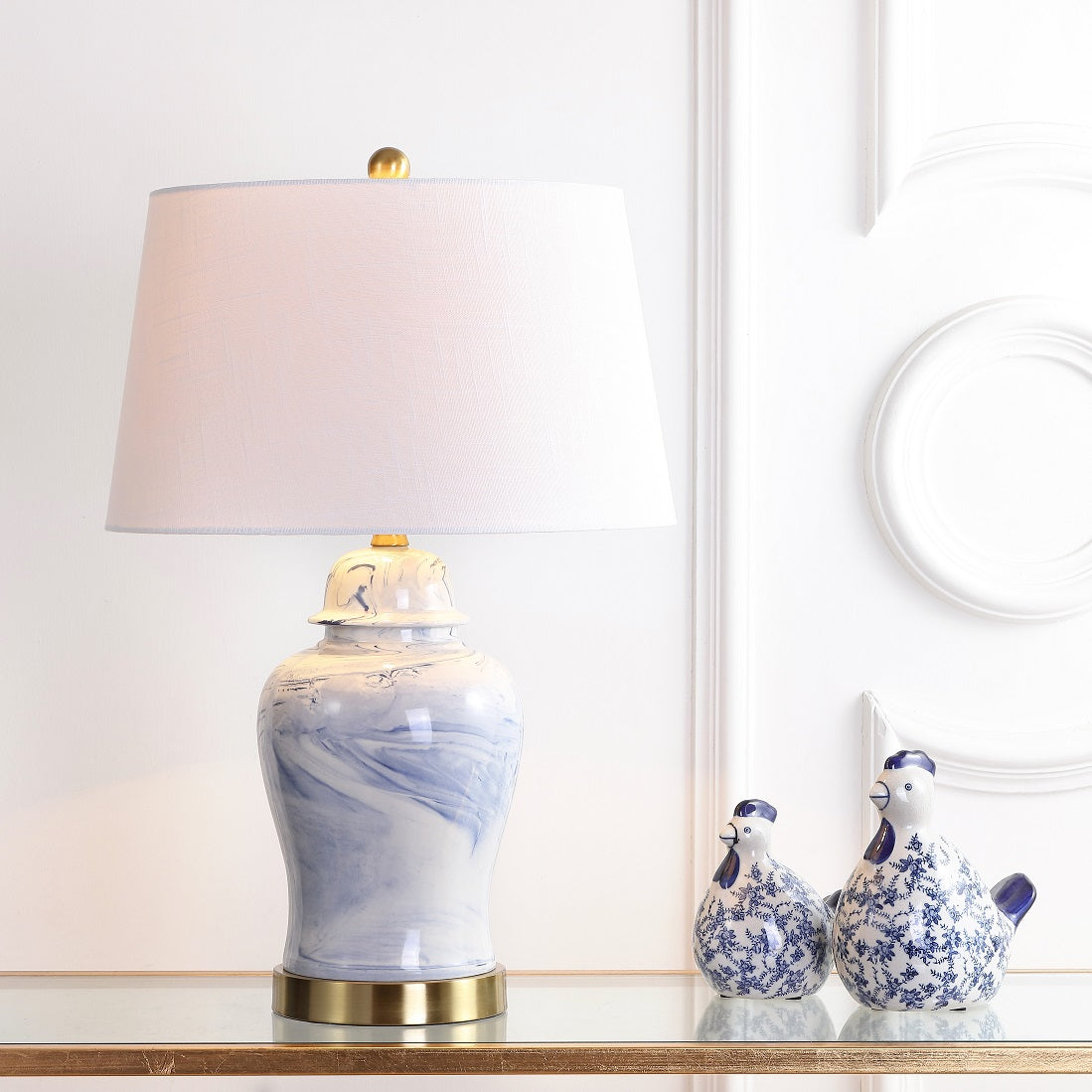 Ceramic-LED-Table-Lamp-Blue-and-White-Marble-Table-Lamps
