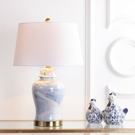 Ceramic-LED-Table-Lamp-Blue-and-White-Marble-Table-Lamps