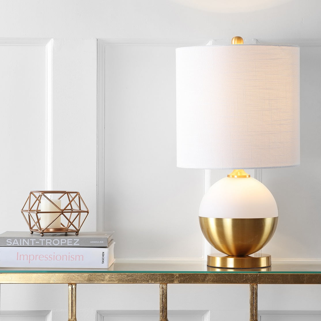 Ceramic/Metal-LED-Table-Lamp-White/Brass-Table-Lamps